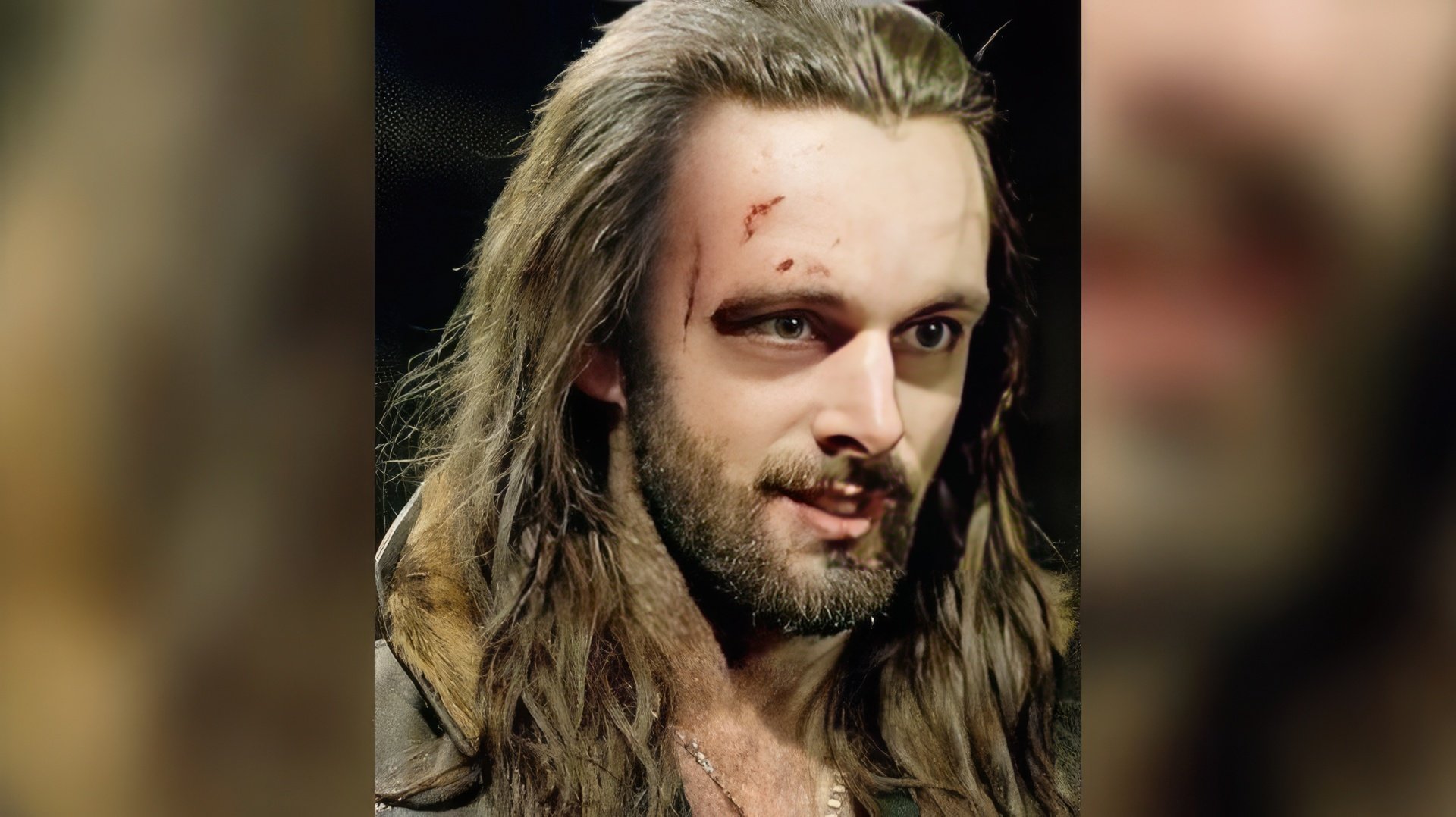 Michael Sheen en el set de 'Underworld'