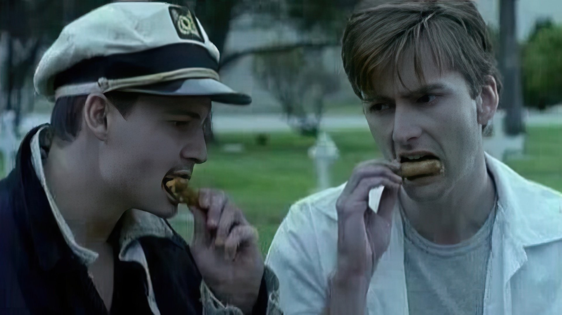 David Tennant y Johnny Depp