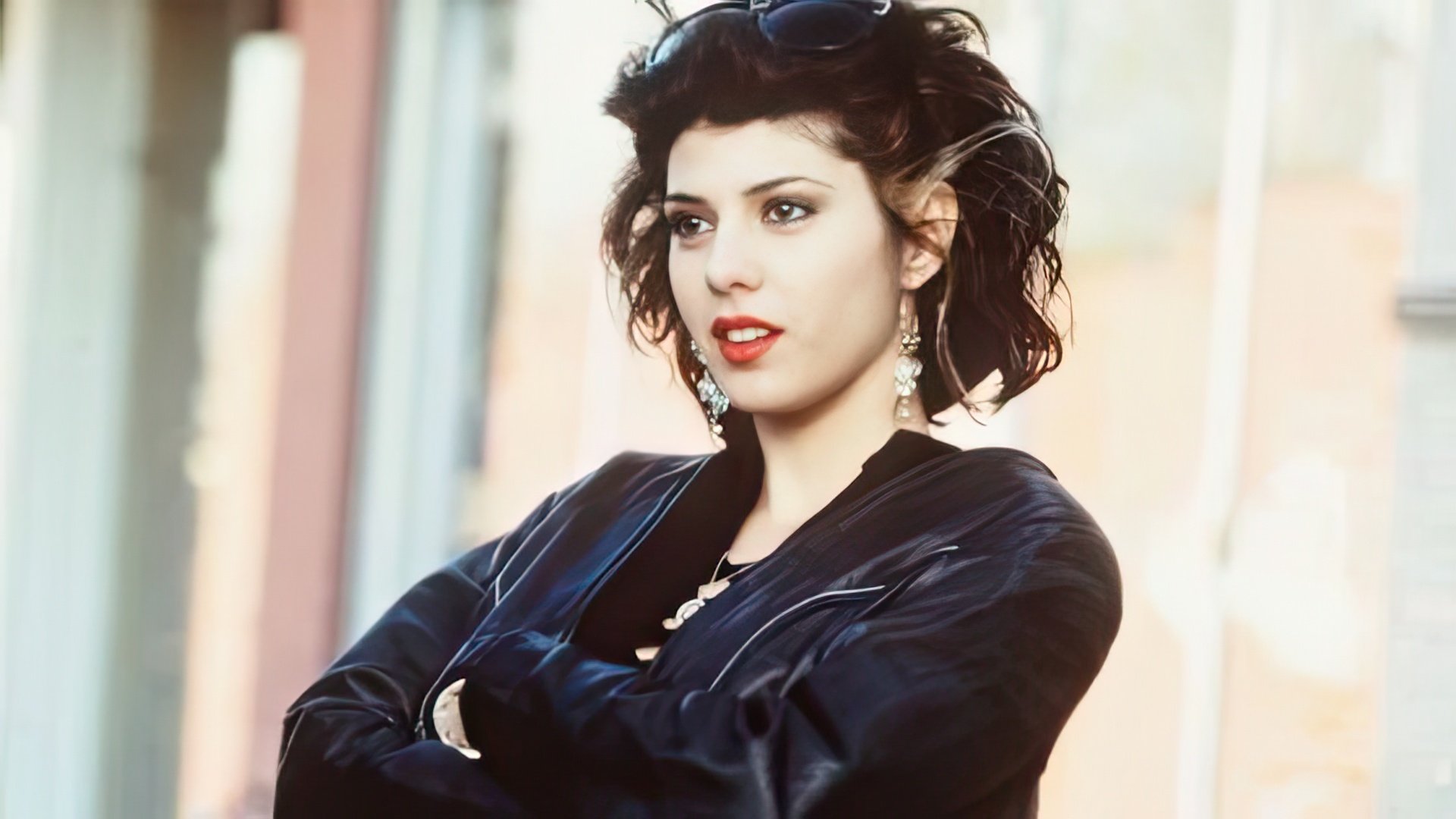 Joven Marisa Tomei en la película 'My Cousin Vinny'