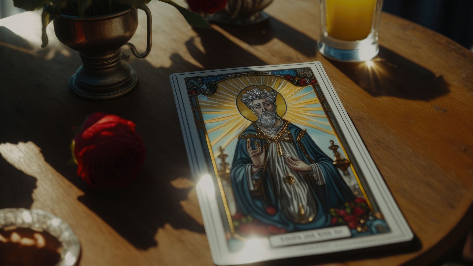 El Hierofante te insta a seguir tus creencias espirituales
