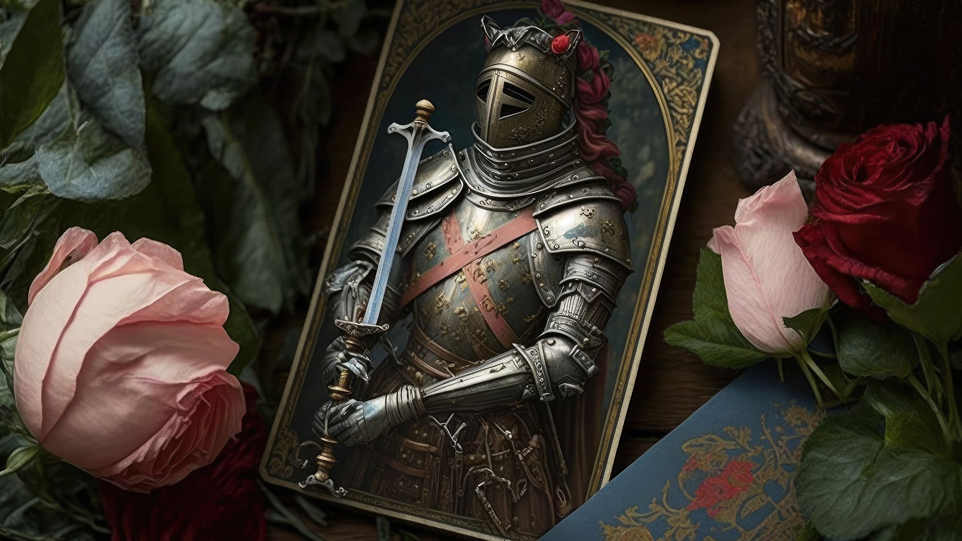 Caballero de Espadas está asociado con conceptos de honor y nobleza