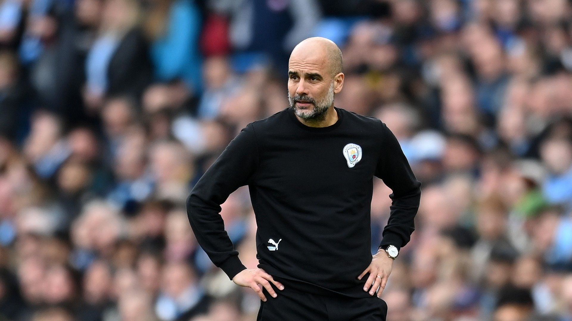 Guardiola ha estado entrenando al Manchester City desde 2016