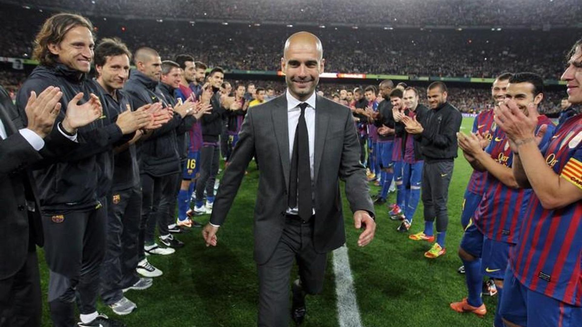 Guardiola entrenó al Barcelona hasta 2012