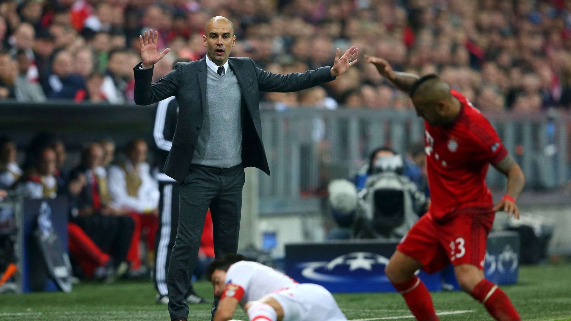 En 2013, Guardiola se convirtió en el entrenador del Bayern Munich