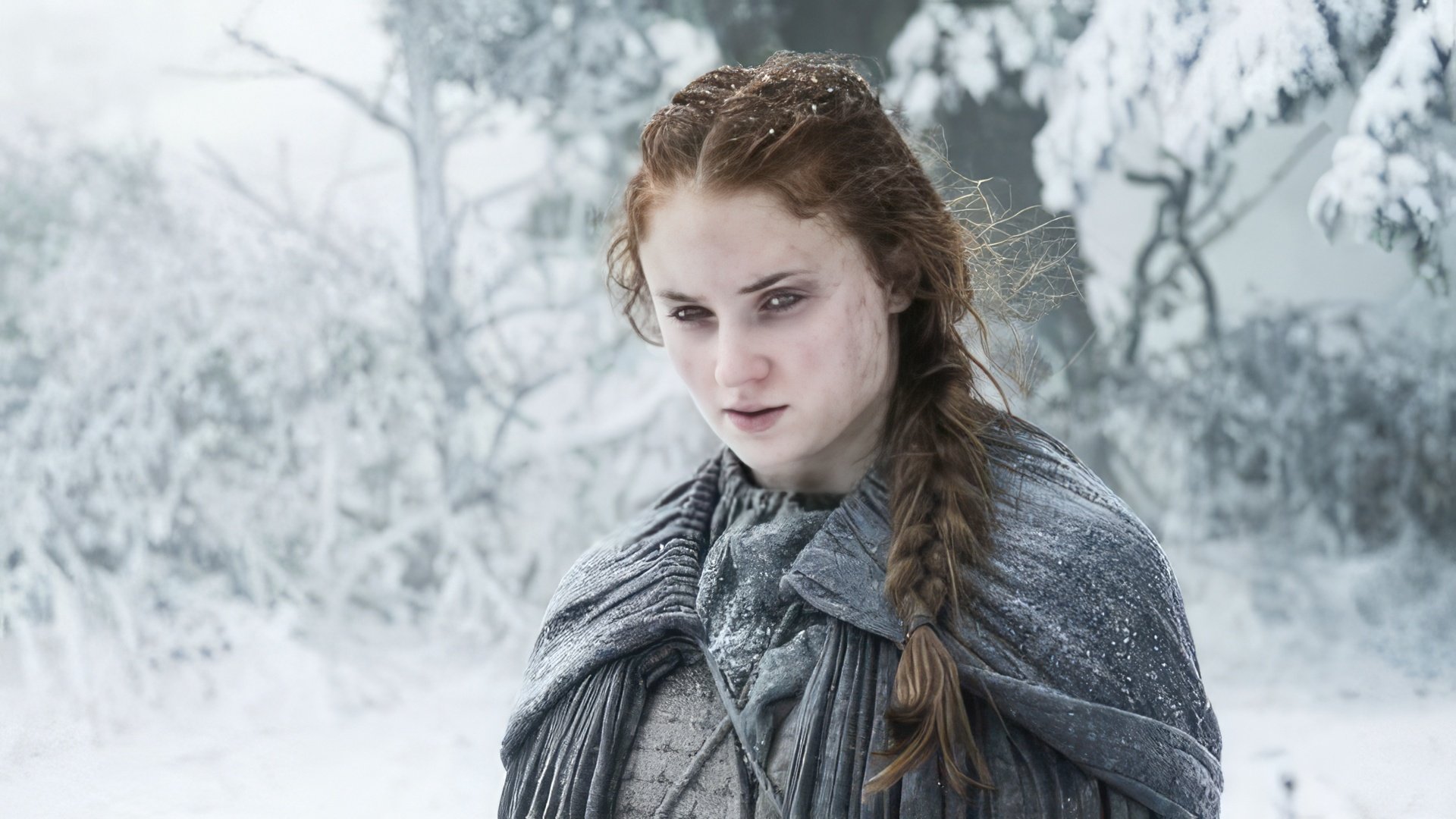 Sophie Turner como Sansa Stark fue recordada por millones de espectadores