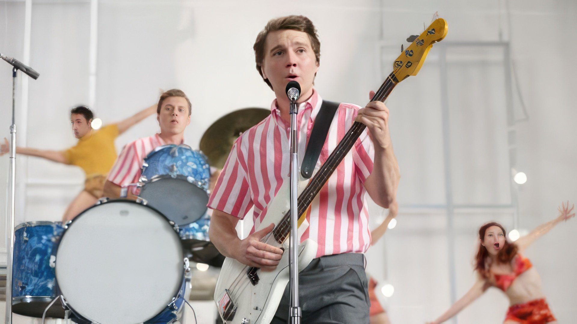 Paul Dano como Brian Wilson, líder de The Beach Boys