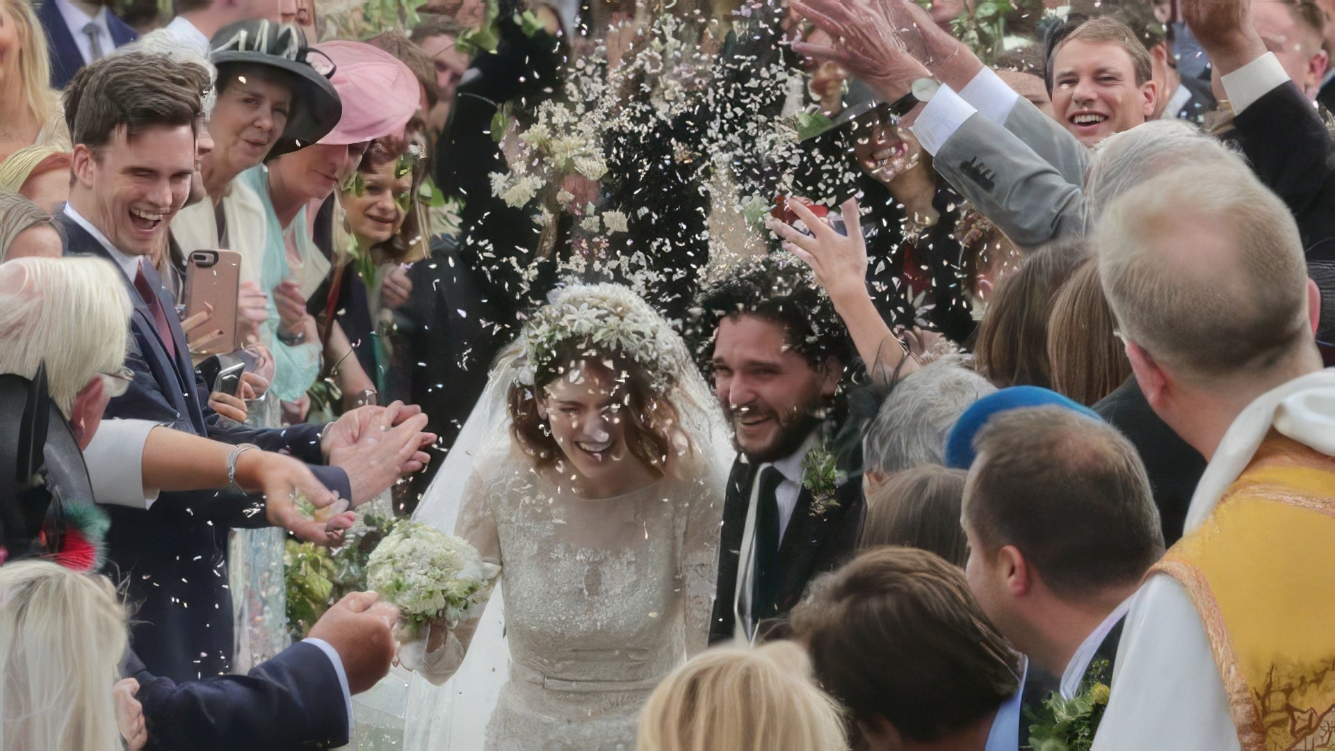 La boda de Rose Leslie y Kit Harington