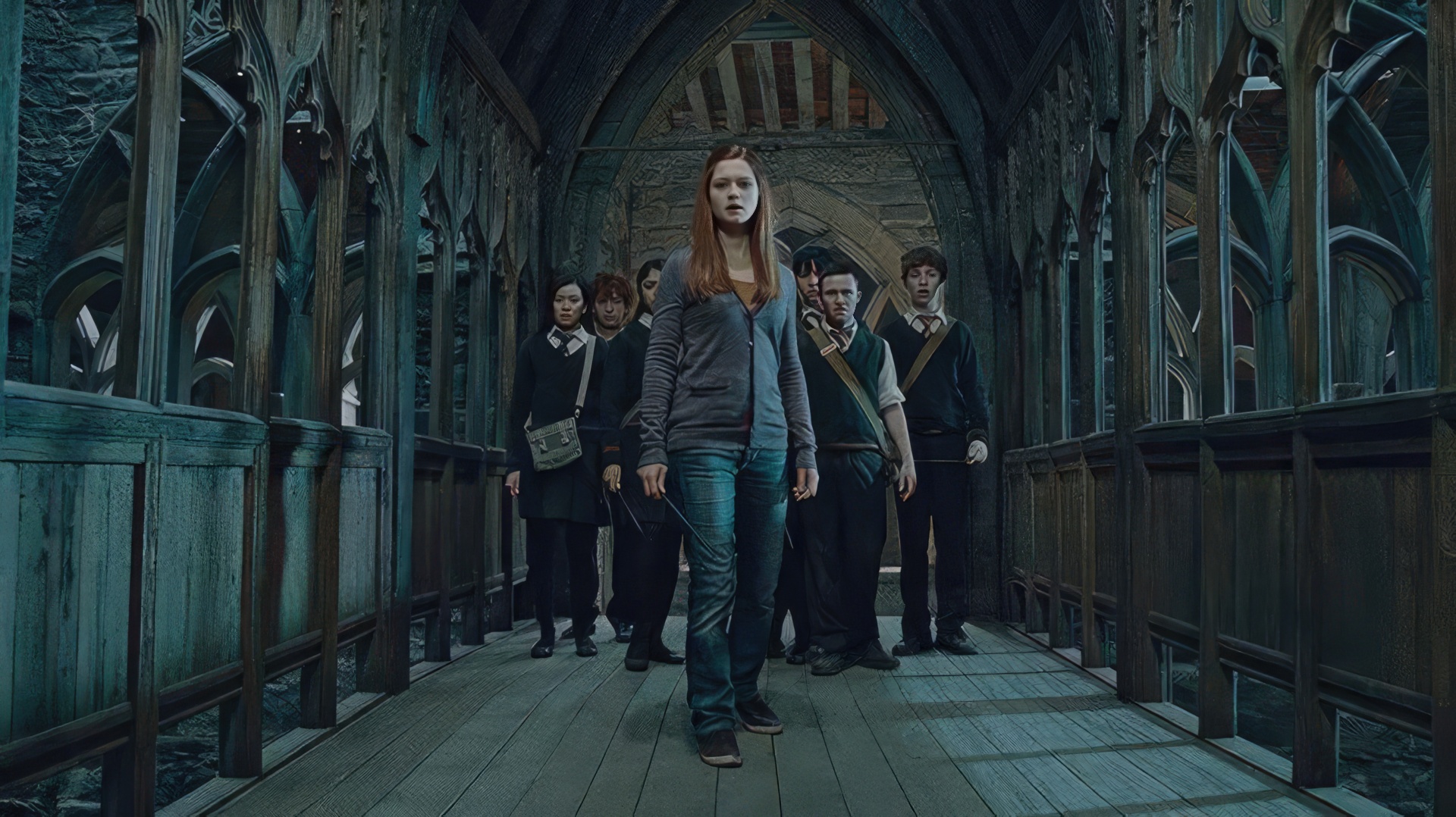 Bonnie Wright en 'Harry Potter and the Deathly Hallows'