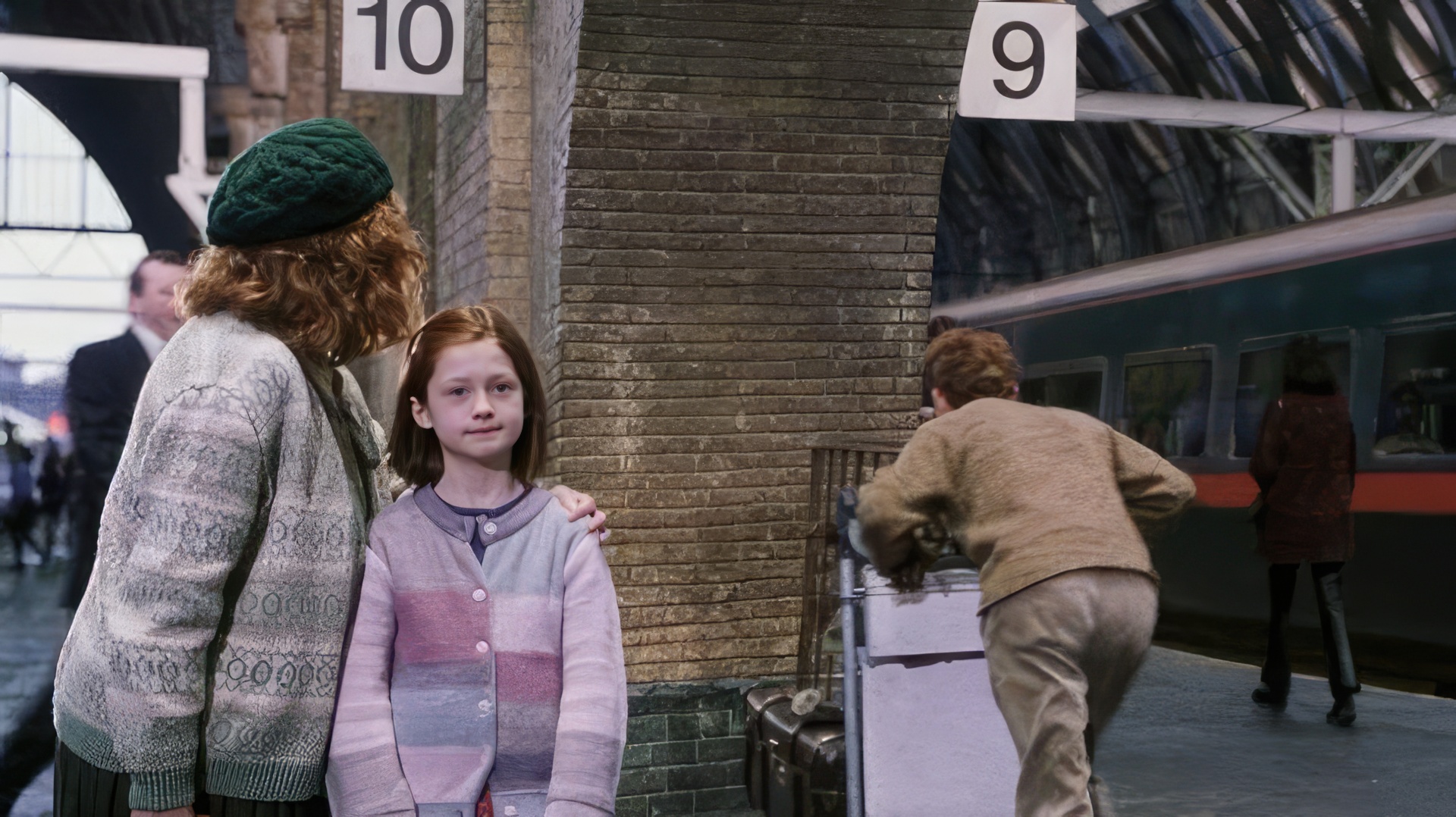 Bonnie Wright en Harry Potter and the Sorcerer's Stone