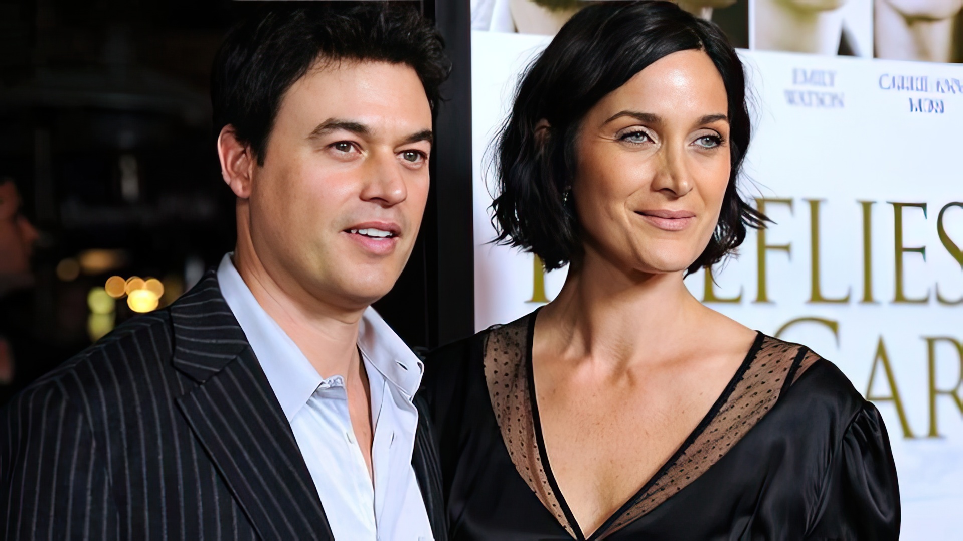 Carrie-Anne Moss y Stephen Roy
