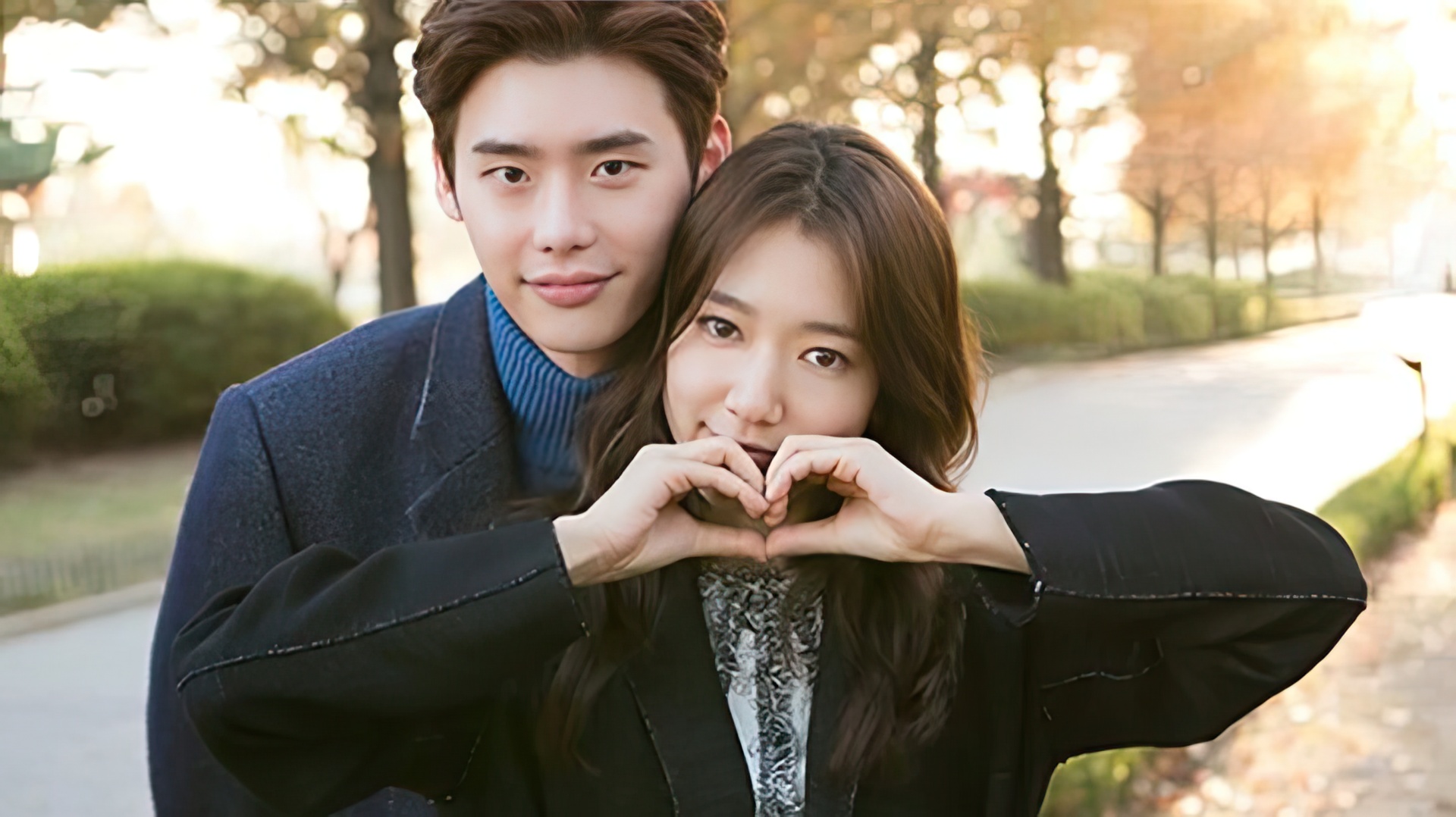 Lee Jong-suk y Park Shin-hye