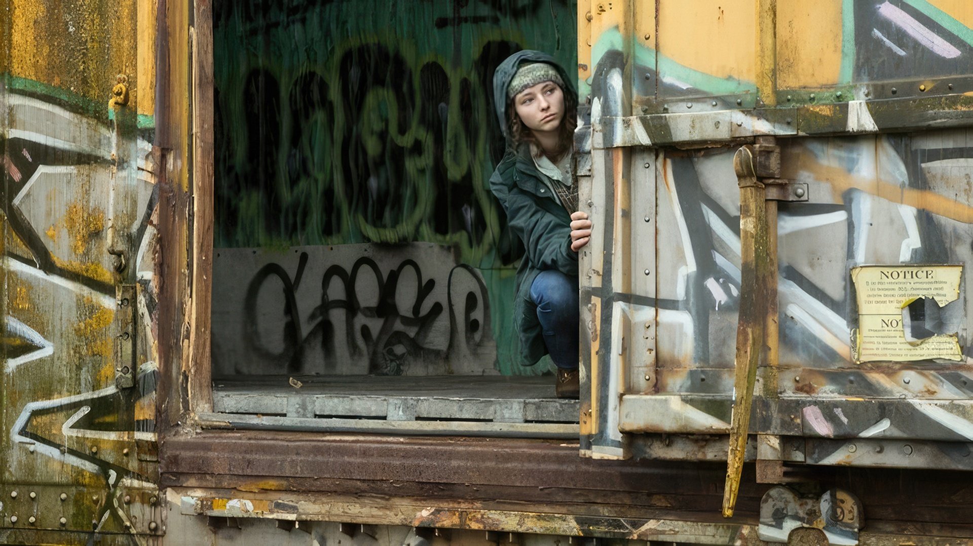 Una escena de 'Leave No Trace'