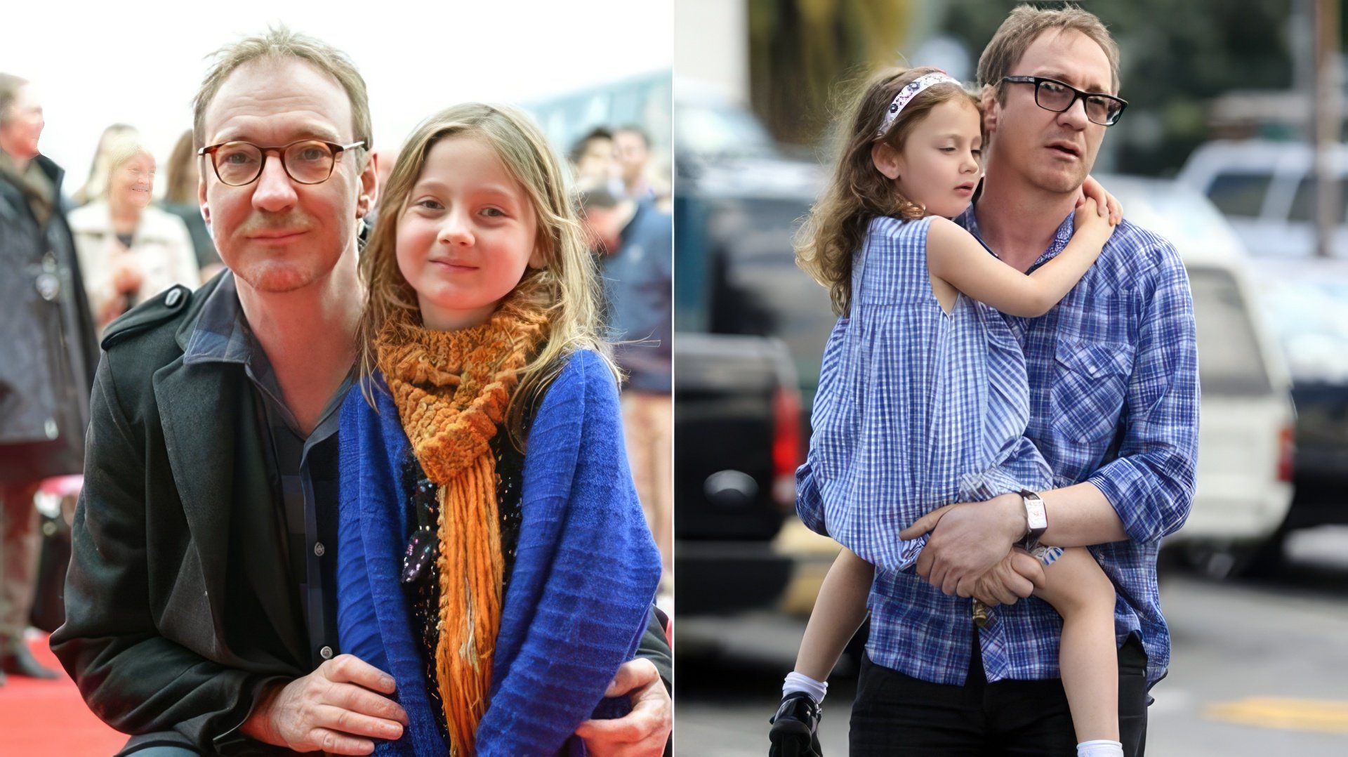 David Thewlis y su hija Gracie