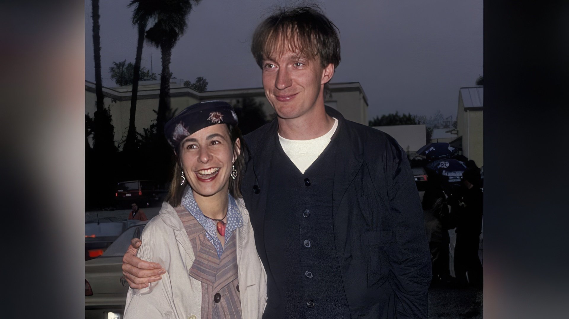 David Thewlis y Sarah Sugarman