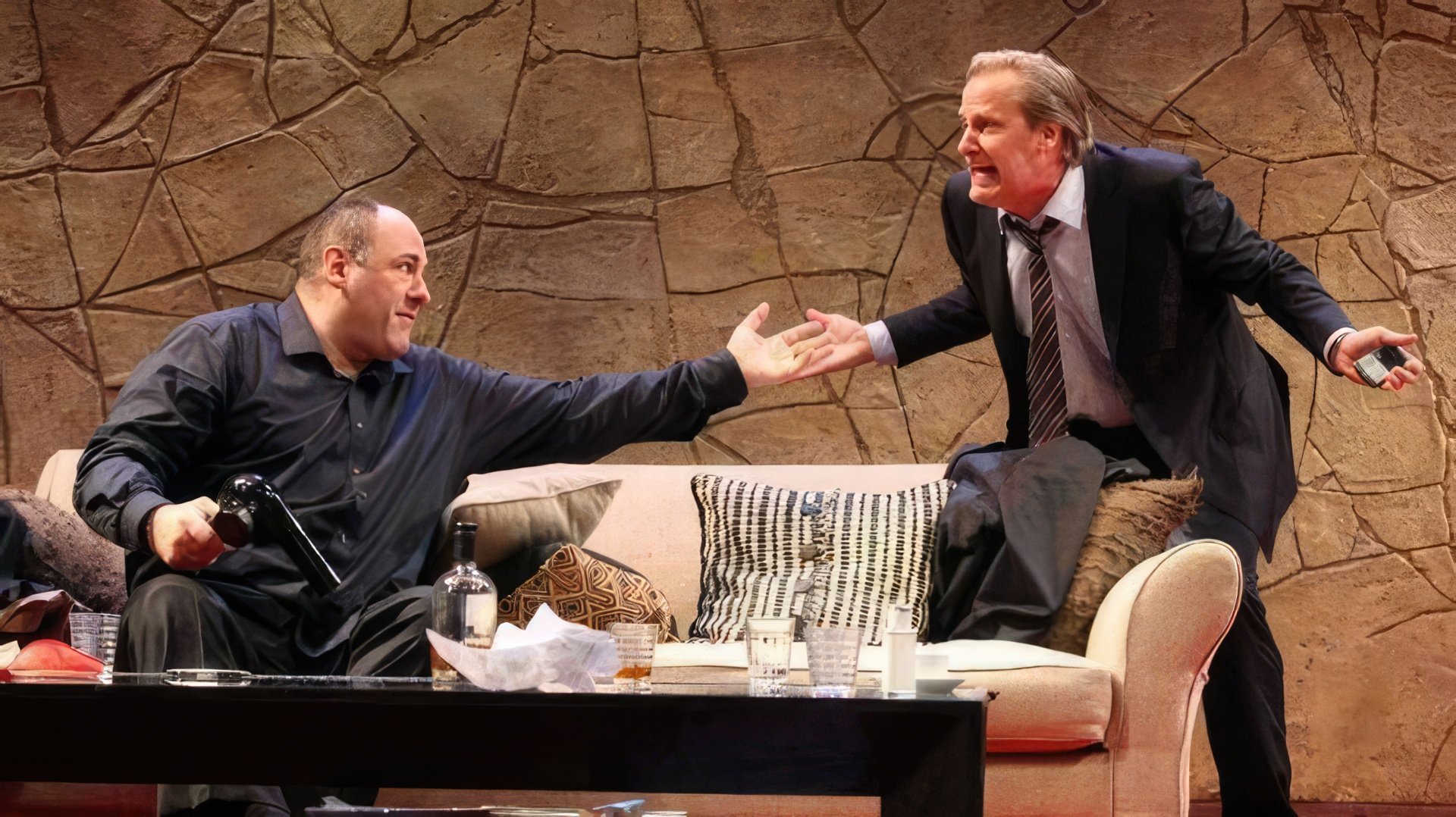 James Gandolfini en el escenario de Broadway