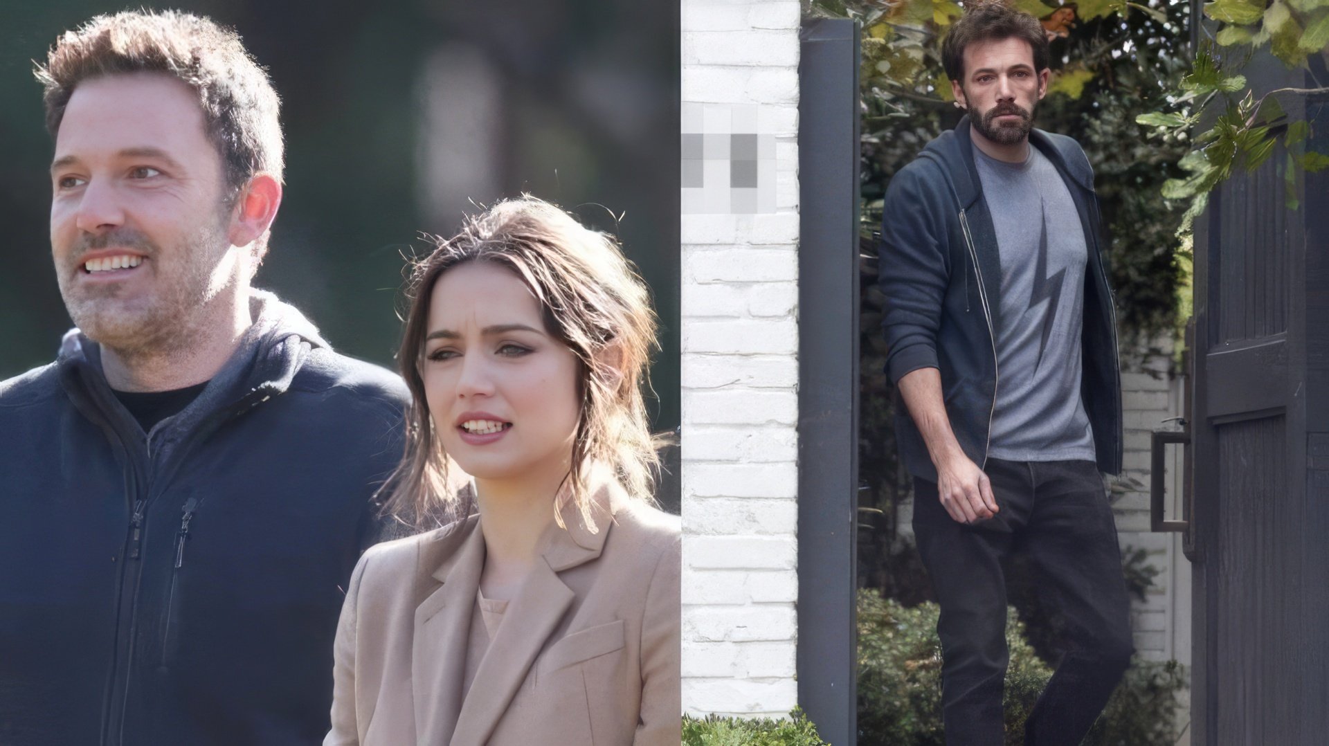 Ana de Armas y Ben Affleck
