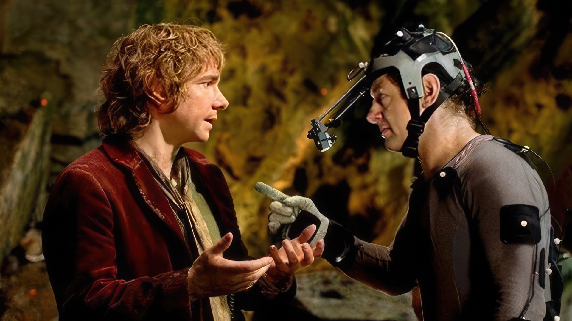 Andy Serkis y Martin Freeman