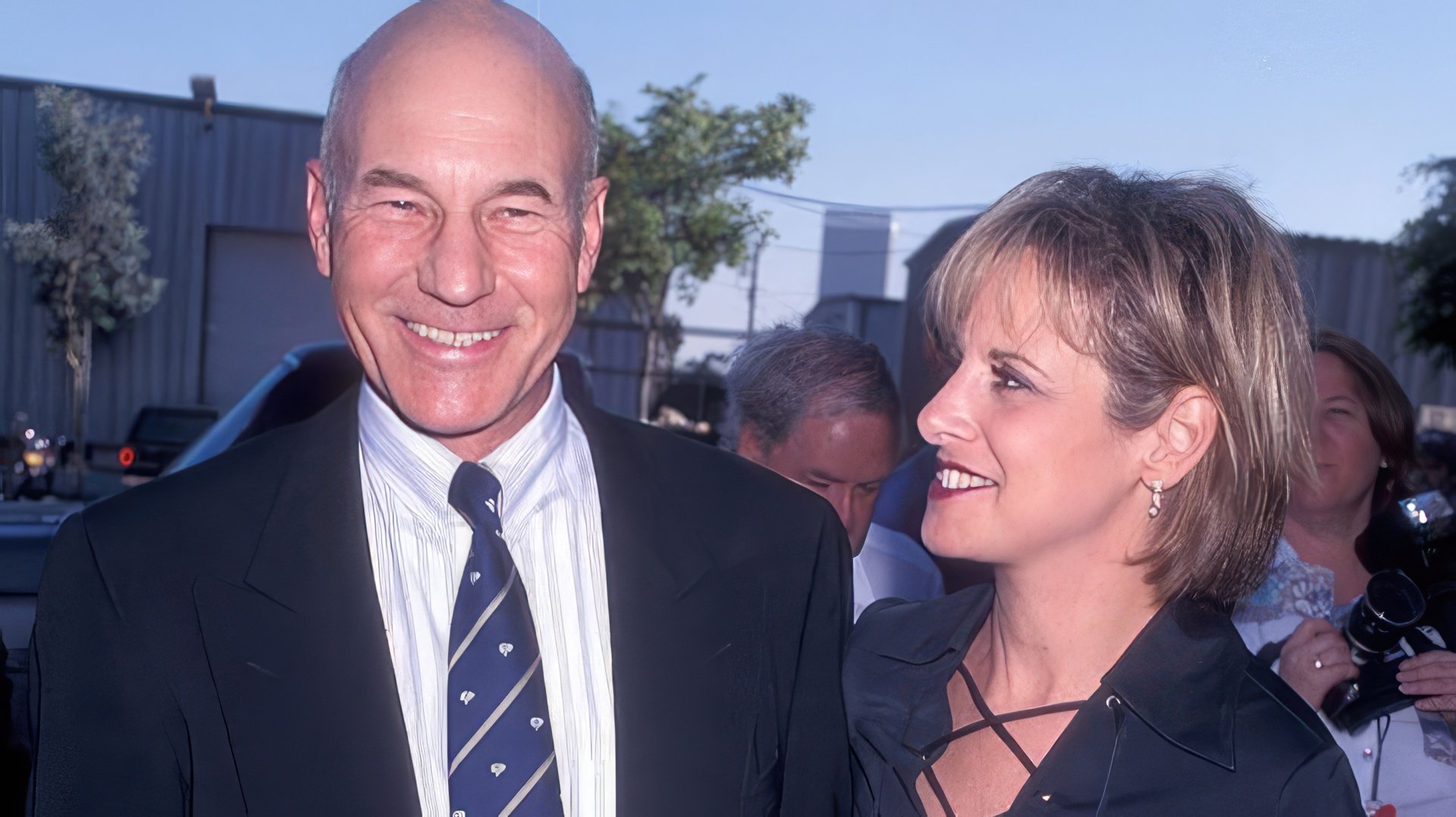 Patrick Stewart y Wendy Neuss