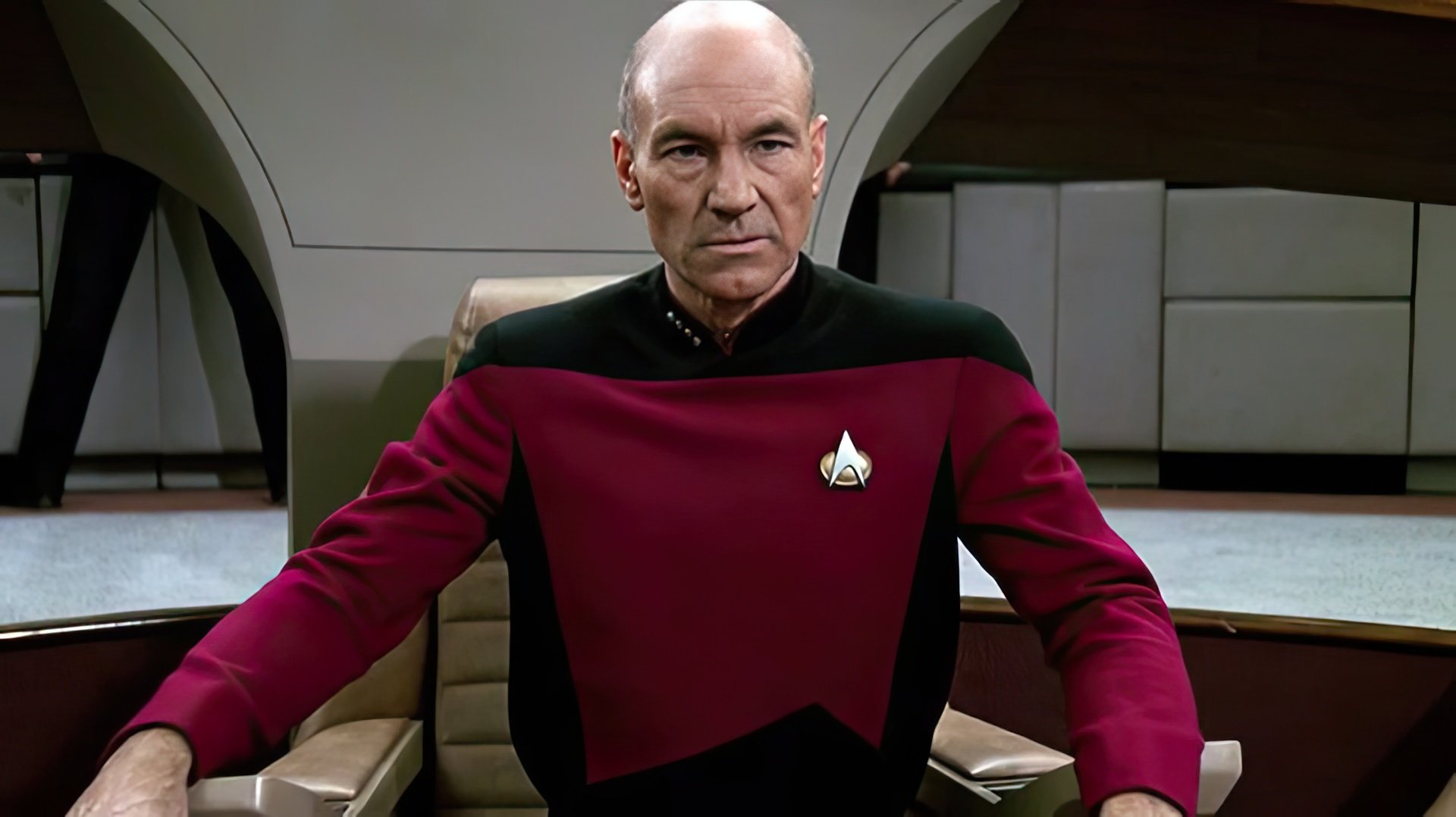 Patrick Stewart en "Star Trek: The Next Generation"