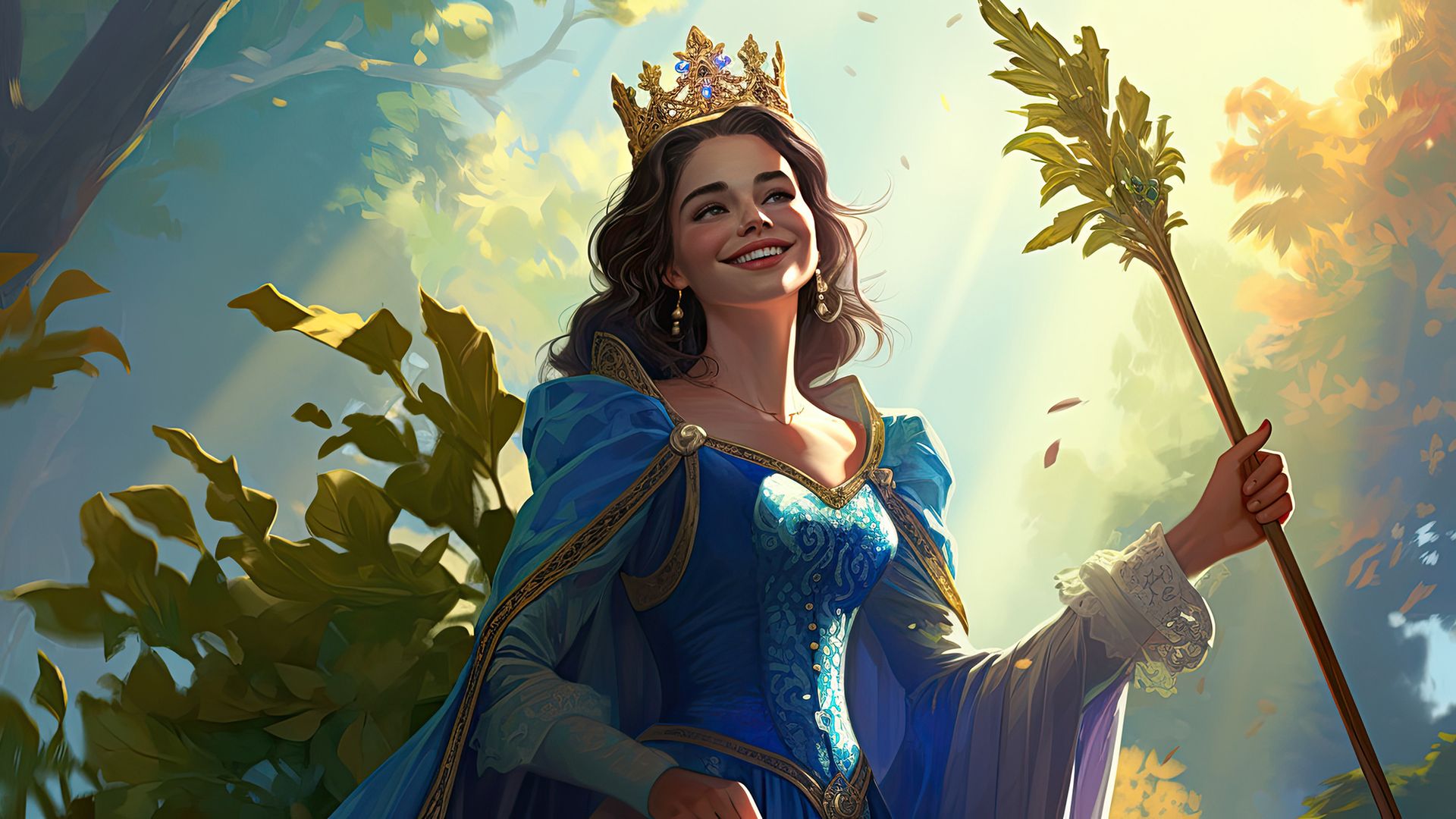 En las tiradas de amor, la Reina de Bastos significa relaciones maduras