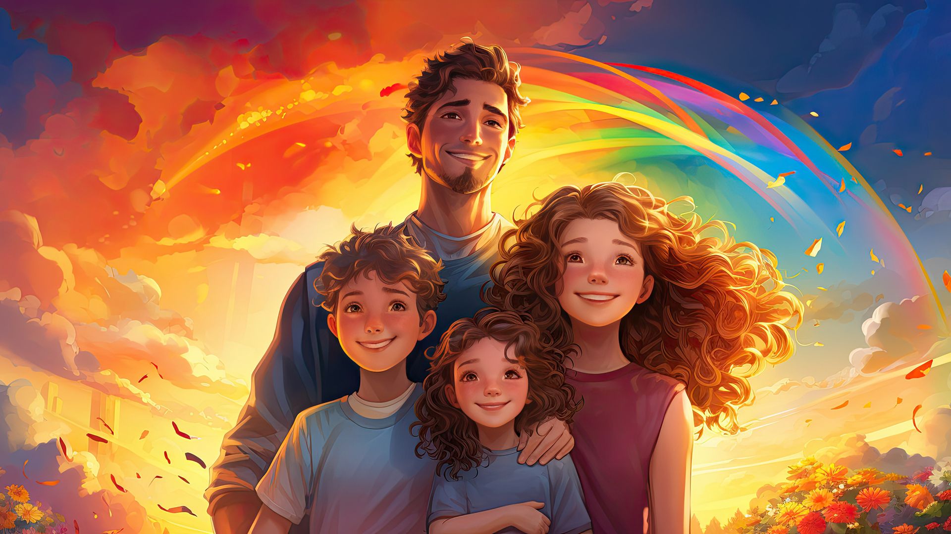 En el contexto del amor, el Diez de Copas es un gran signo
