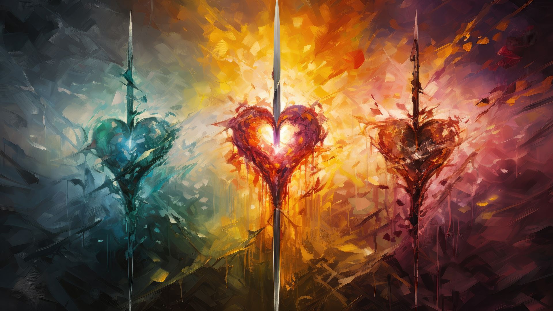 El Tres de Espadas Invertido en el Amor Da una Oportunidad de Reconciliación