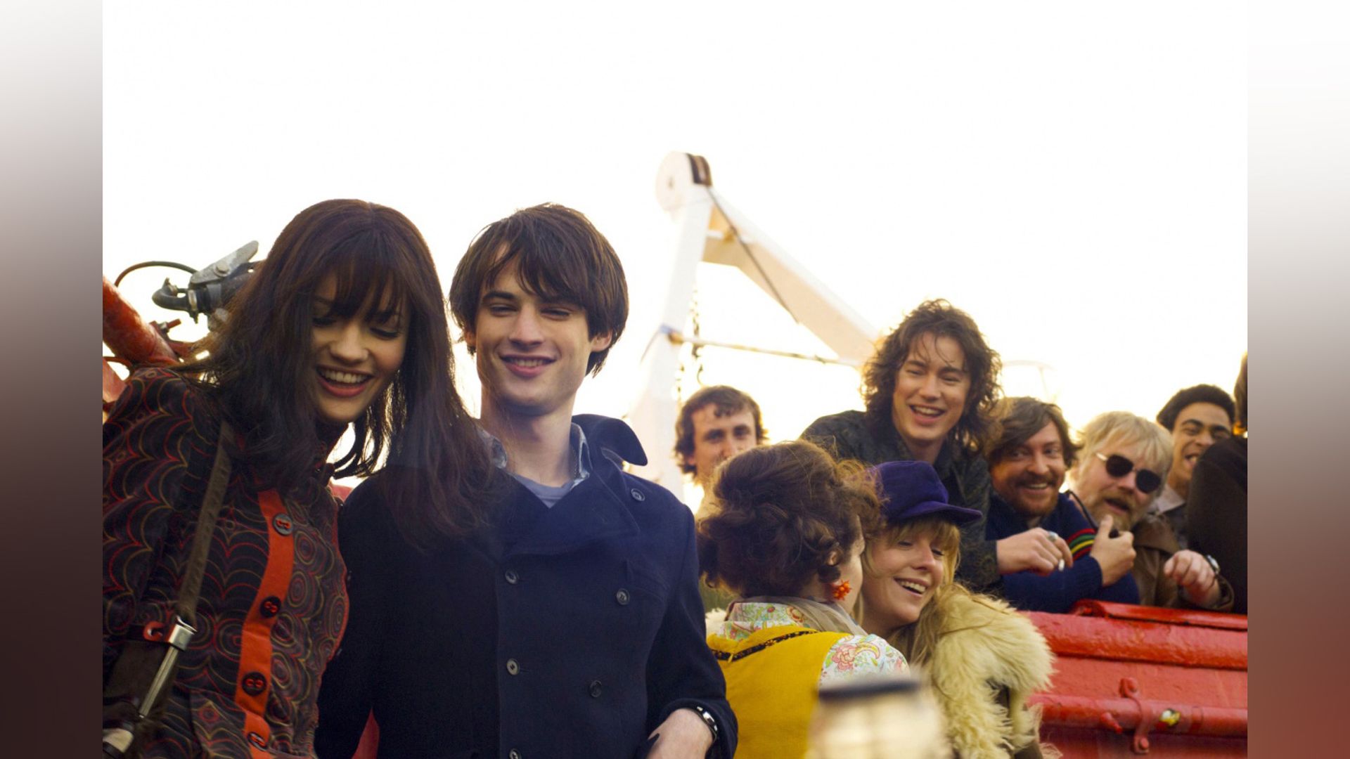 Tom Sturridge en la película 'Pirate Radio'