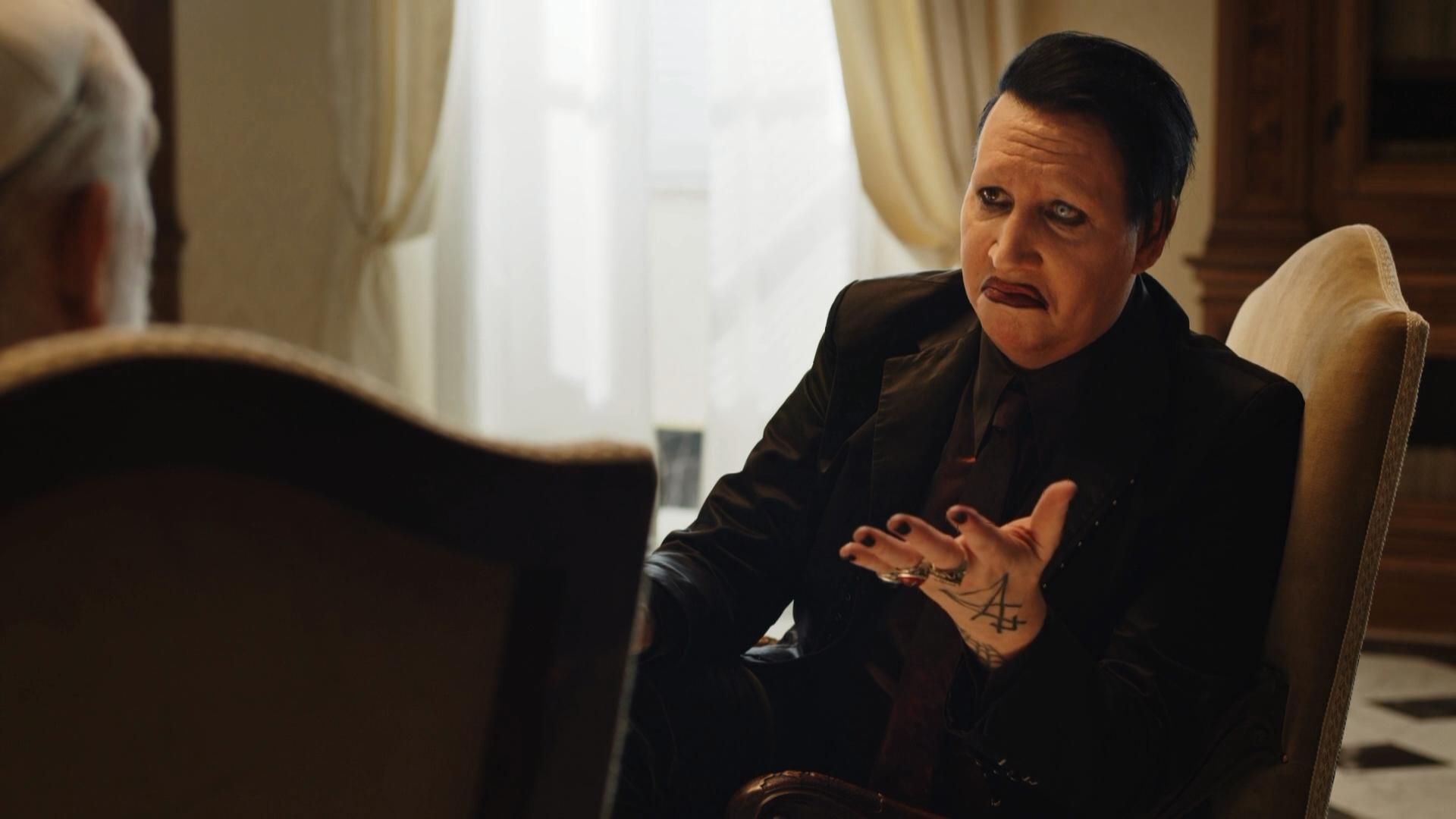 Marilyn Manson en la serie de televisión 'The New Pope'