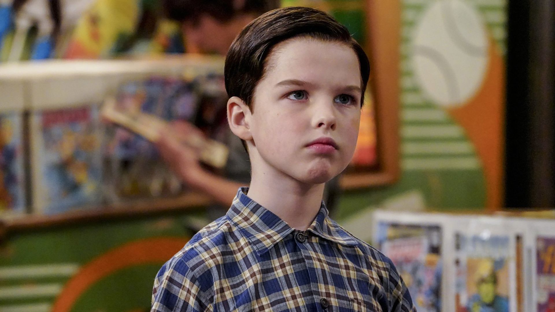 Iain Armitage en la serie 'Young Sheldon'