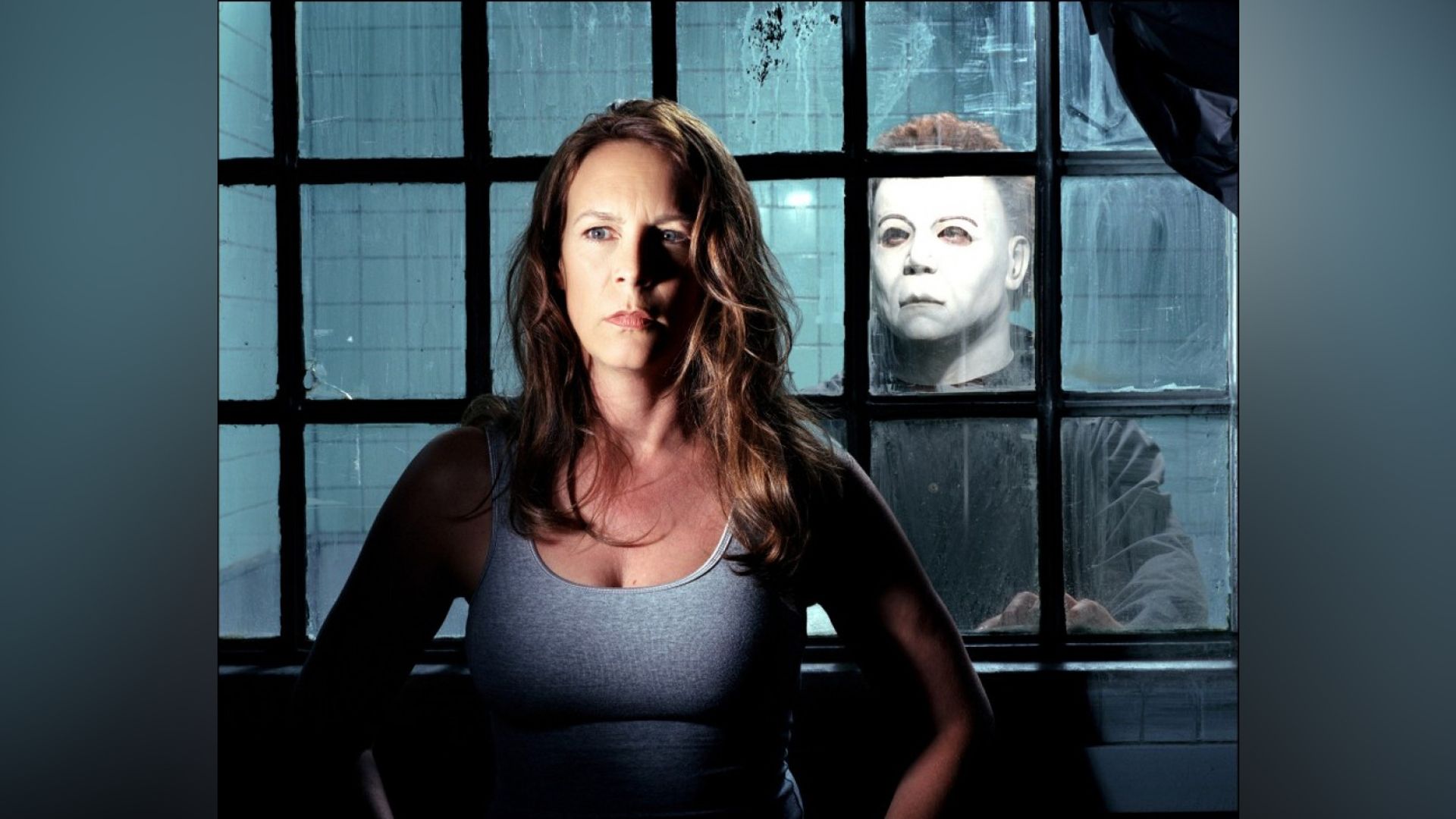 Jamie Lee Curtis en la película 'Halloween: Resurrection'