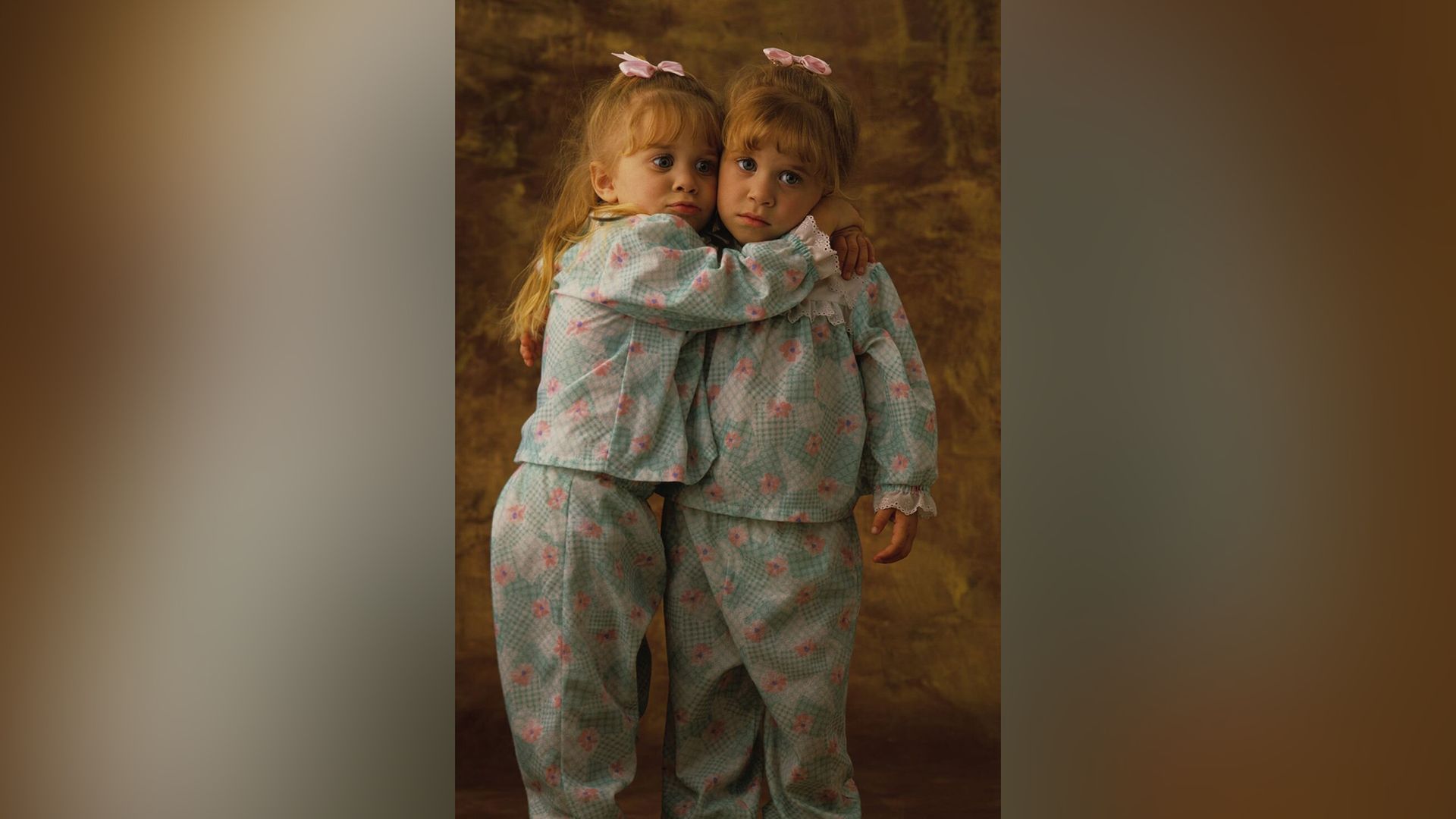 Ashley y Mary-Kate Olsen en la infancia