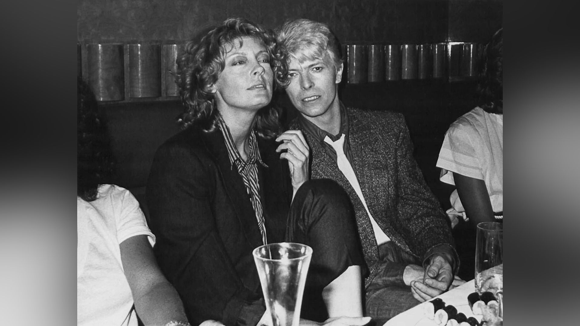 Susan Sarandon y David Bowie