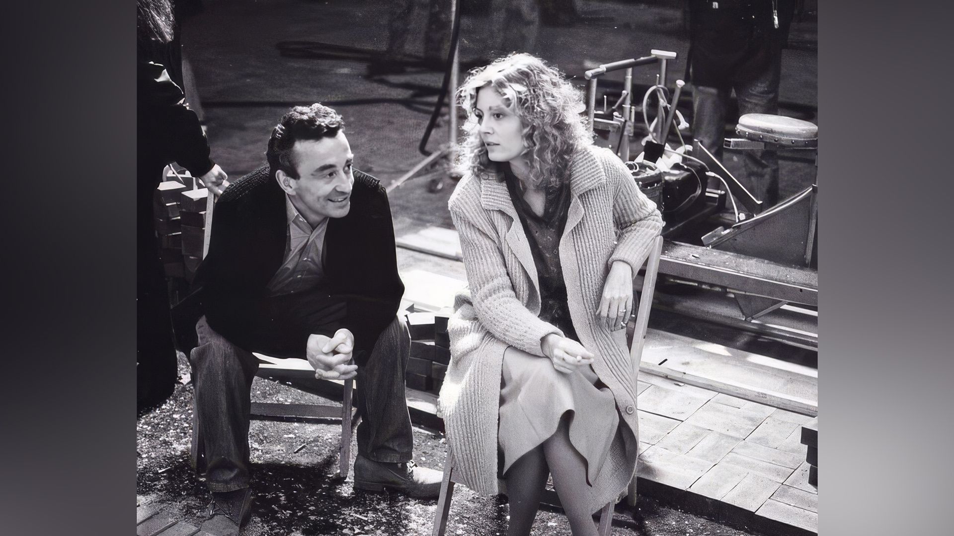 Susan Sarandon y Louis Malle