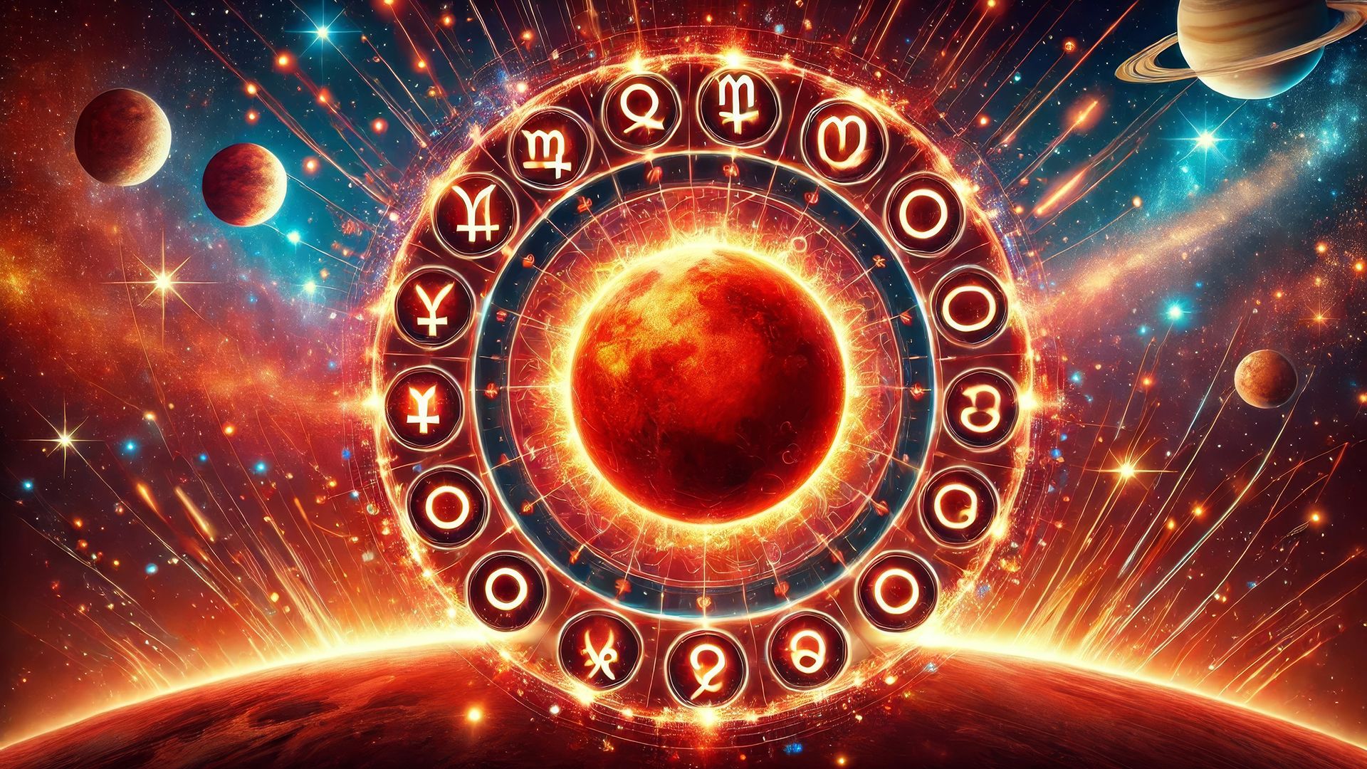 En astrología, Marte simboliza la energía y el deseo de liderazgo