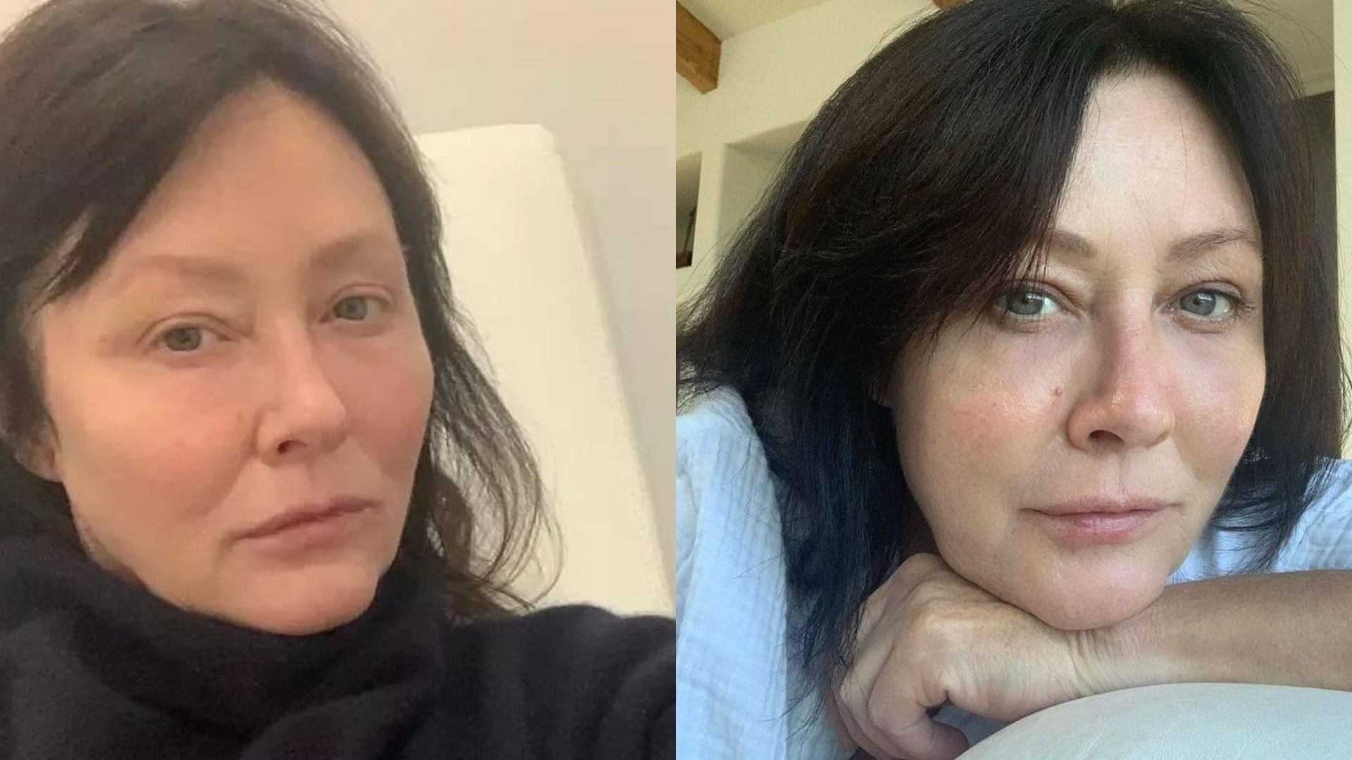 Shannen Doherty poco antes de su muerte