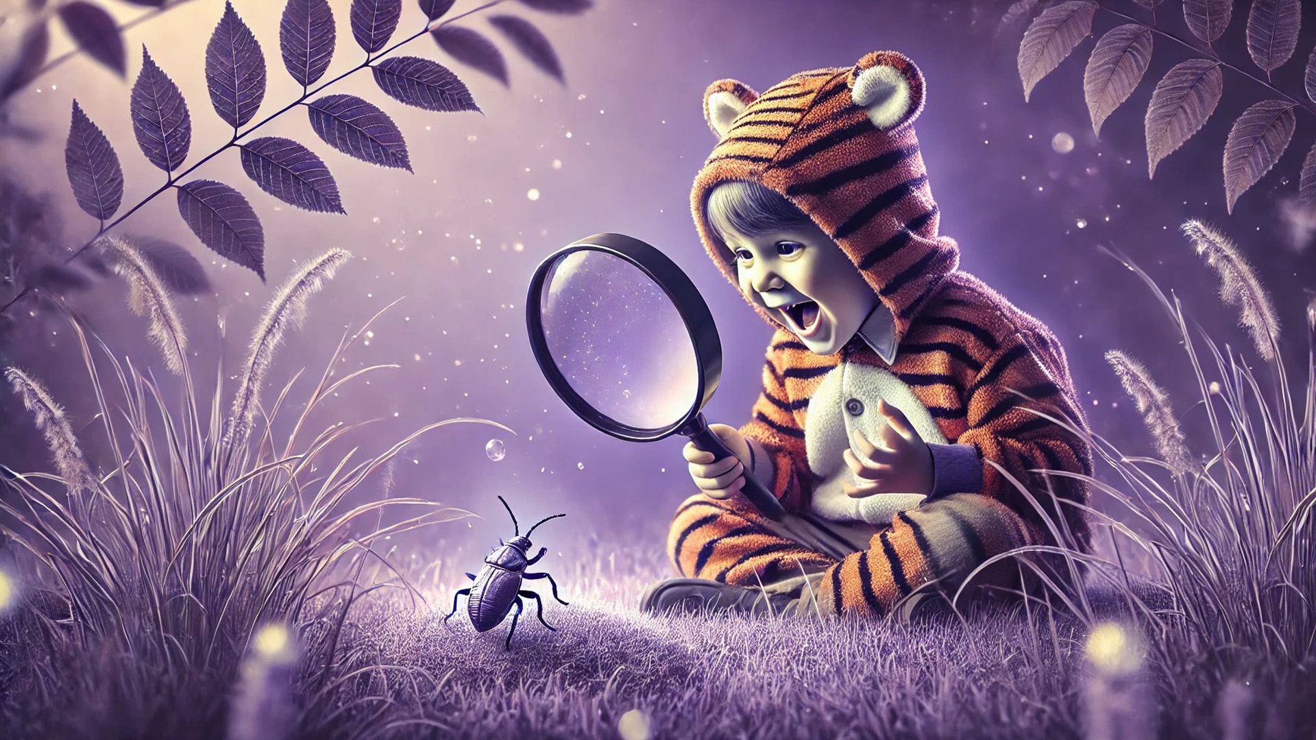 Los pequeños Tigres son curiosos y ansiosos por explorar el mundo que los rodea