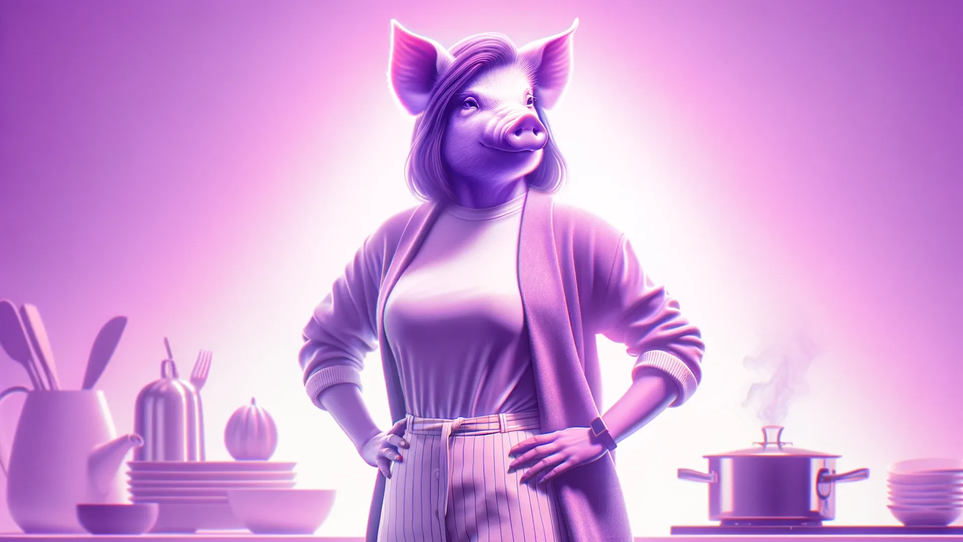 La Mujer Cerdo – Una Ama de Casa Moderna