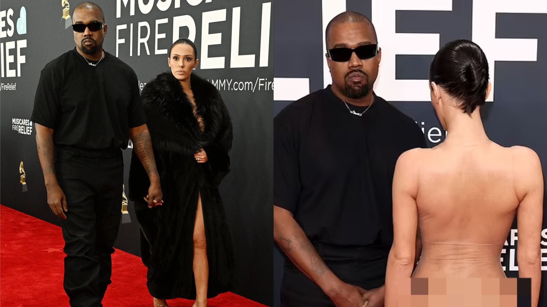 Kanye West y Bianca Censori